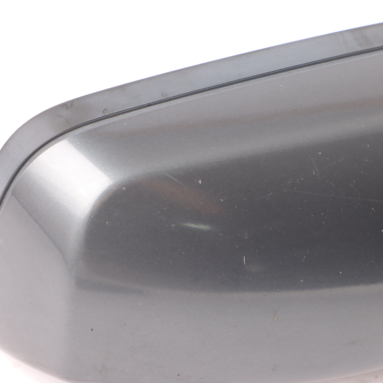 Wing Mirror BMW E60 E61 LCI Heated Right Memory O/S Platinum Grey Metallic - A68