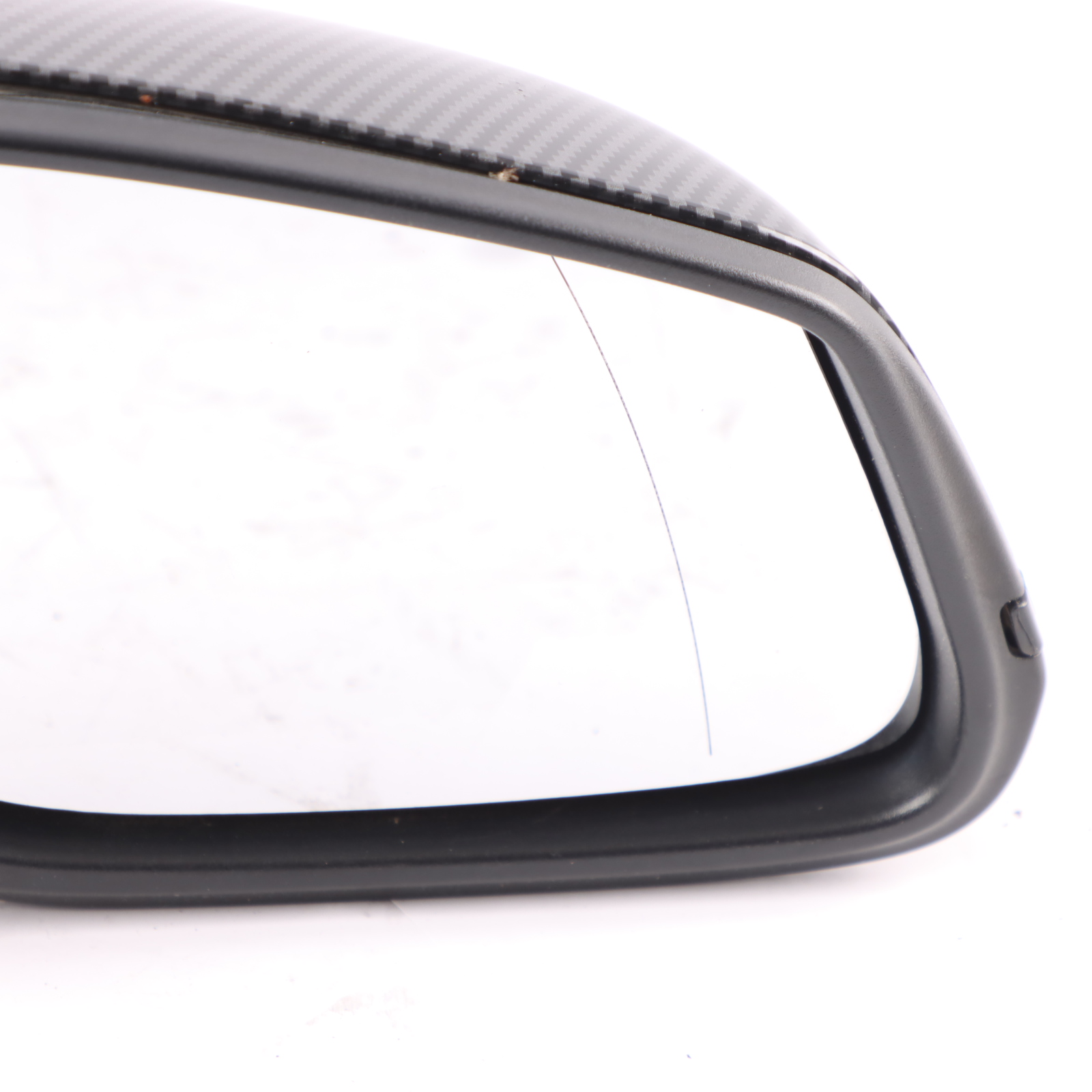 Wing Mirror Door BMW F20 F20N LCI Heated Outside Right O/S 6 Pins Carbon Cover