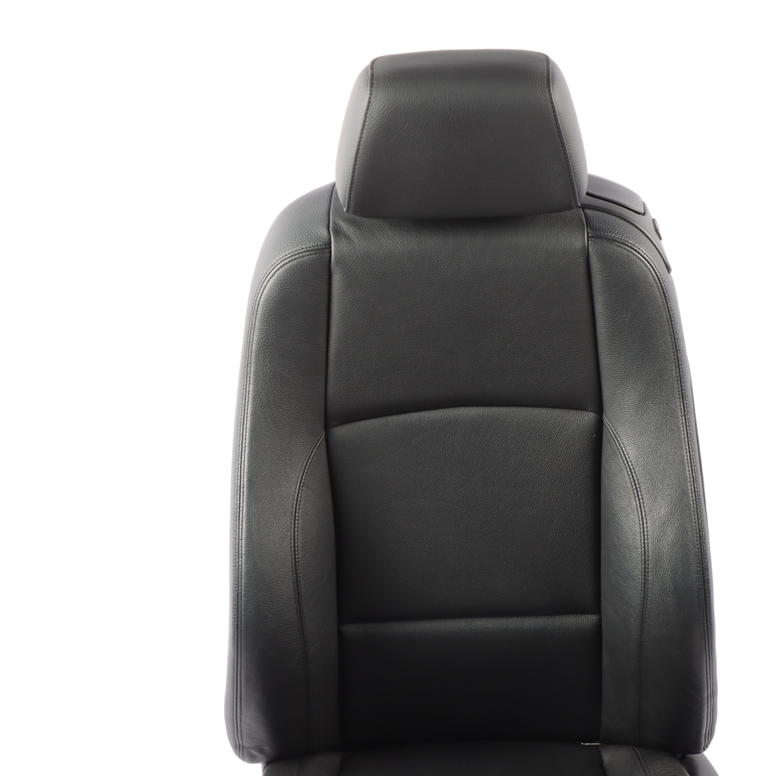 Front Seat BMW E81 E82 Left N/S Memory M Sport Black Schwarz Leather Boston 