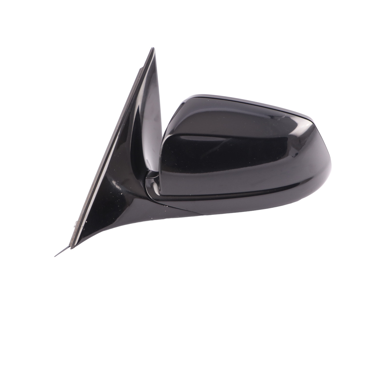 Wing Mirror BMW F10 F11 High Gloss 5 Pins Door Left N/S Schwarz 2 Black - 668