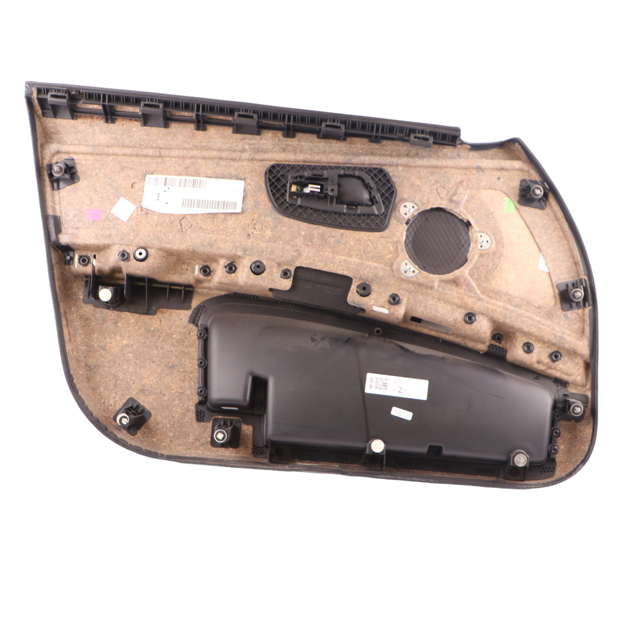 BMW E90 E91 LCI Front Right Door Card O/S Leather Oyster Trim Panel 9167830