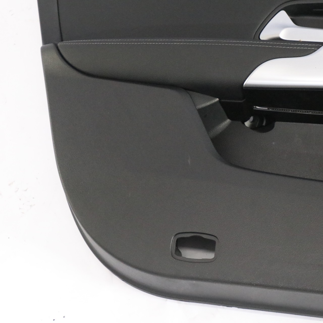 Mercedes CLA C118 Door Card Front Left N/S Trim Panel Cover Leather Black