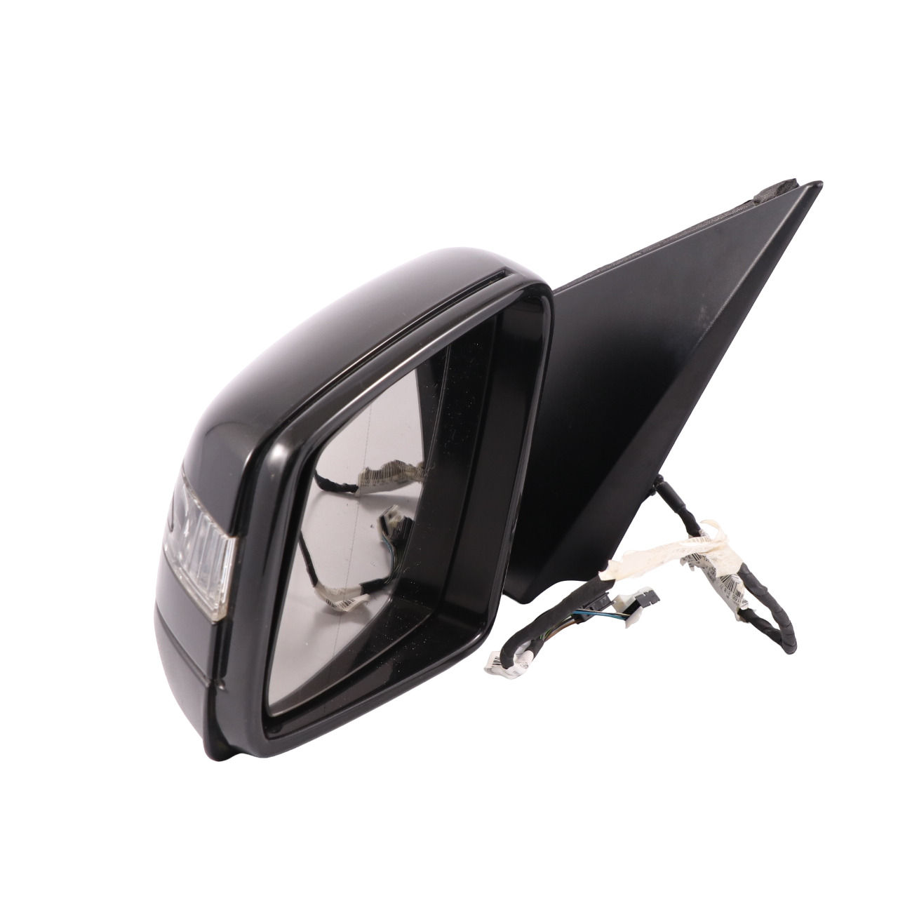 Mercedes ML W166 Door Outer Wing Mirror Left N/S Obsidian Black - 197