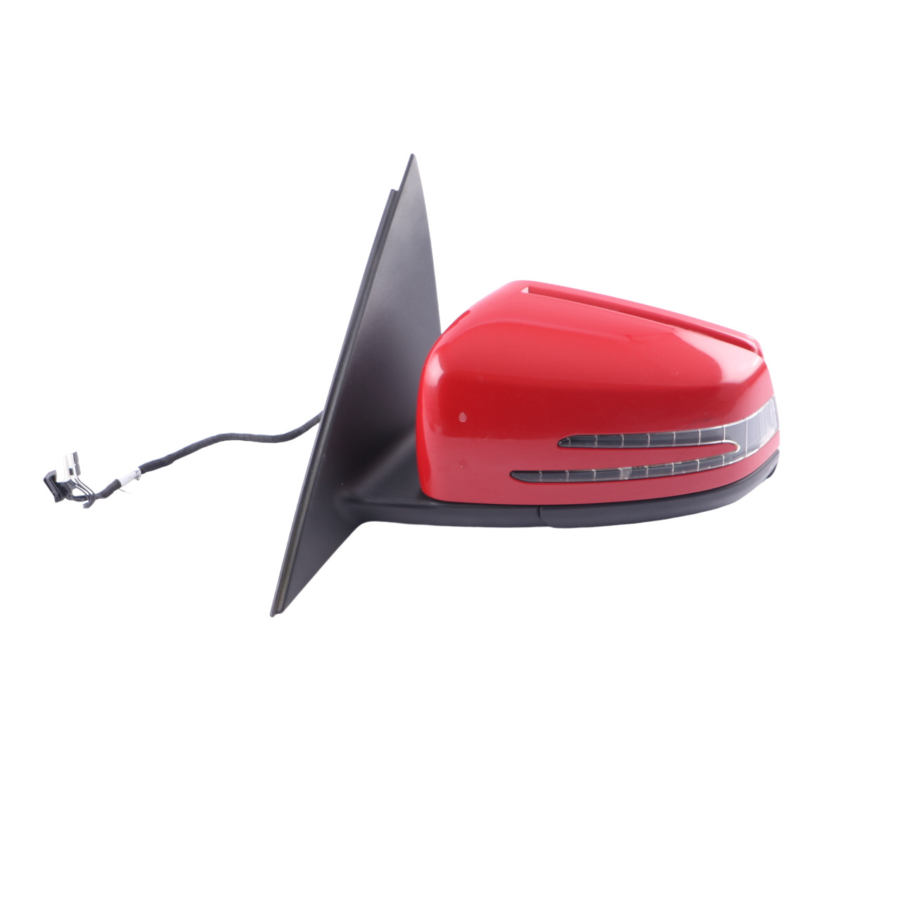 Mercedes W204 Wing Mirror Outside Door Left N/S Feueropal Fire Opal Red - 590