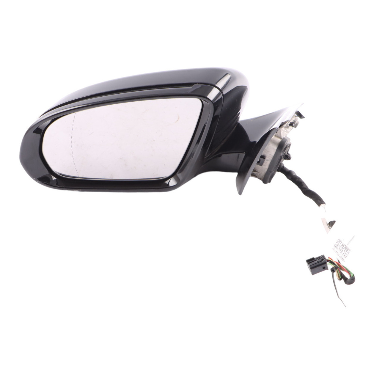 Mercedes W213 Wing Mirror Outside Door Left N/S Obsidian Black - 197