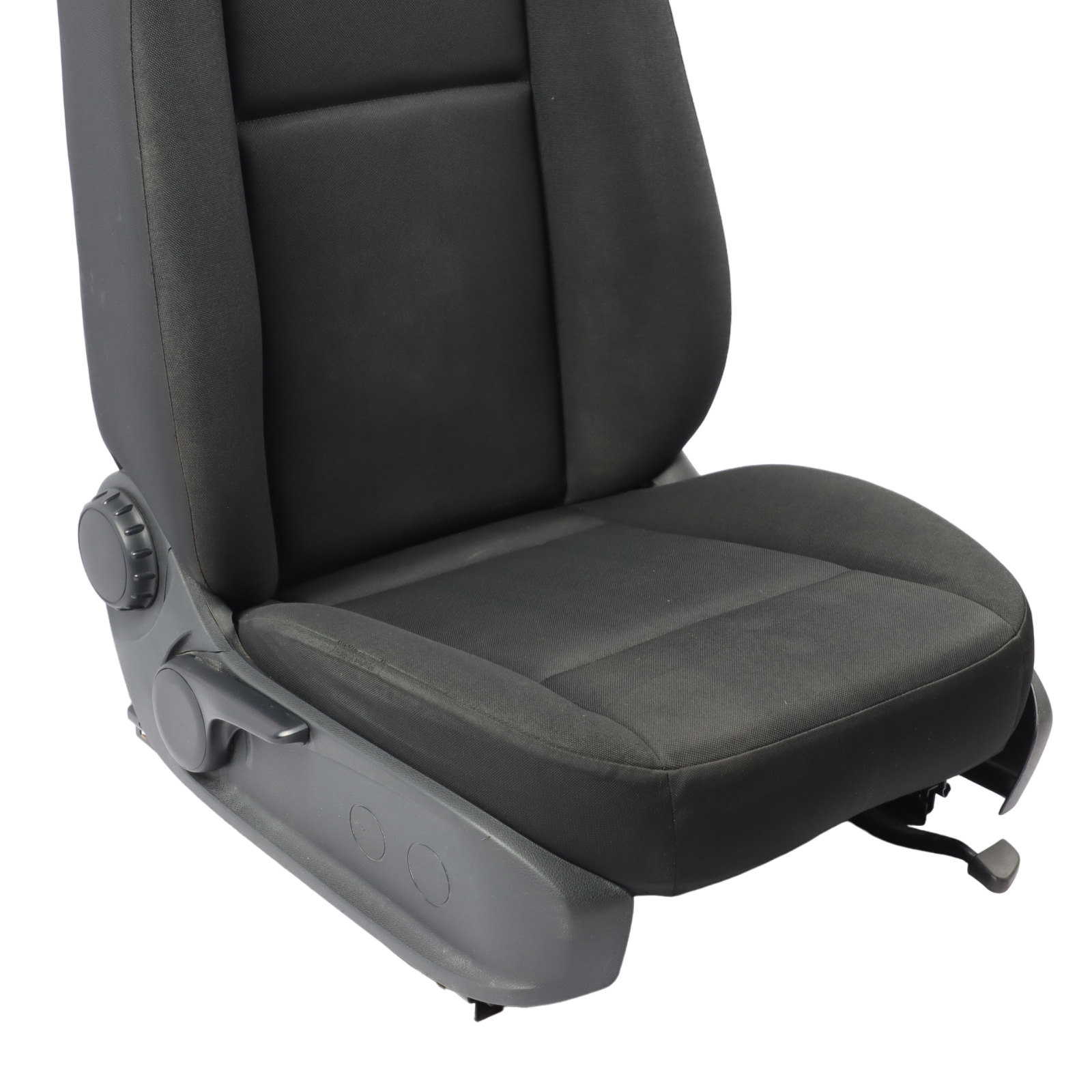 Front Seat Mercedes W910 Sprinter Single Right O/S Cloth Black Maturin Fabric