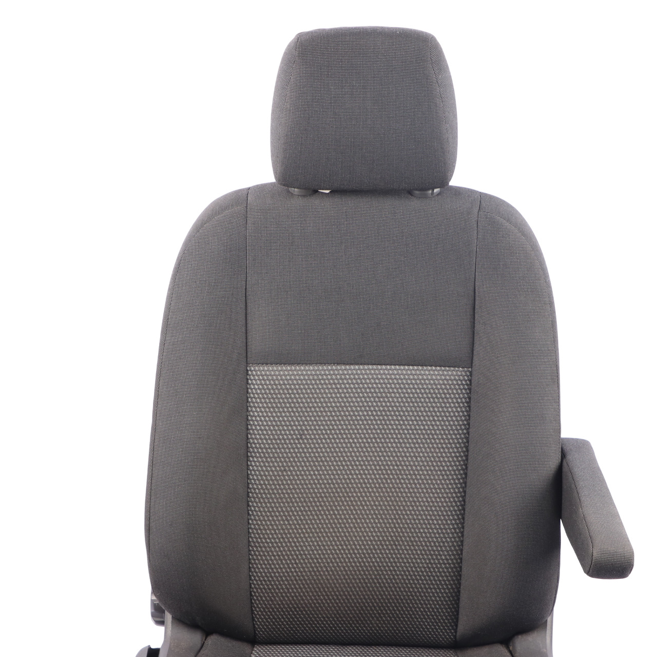 Ford Transit MK8 Front Seat Right O/S Driver's Side Double Seat Cloth Black