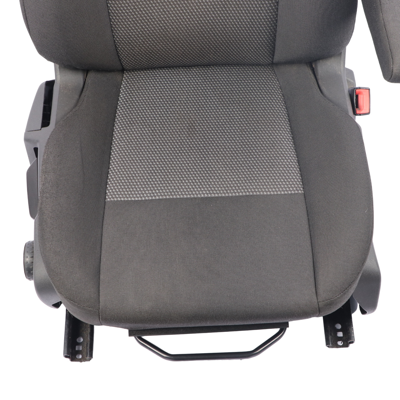 Ford Transit MK8 Front Seat Right O/S Driver's Side Double Seat Cloth Black