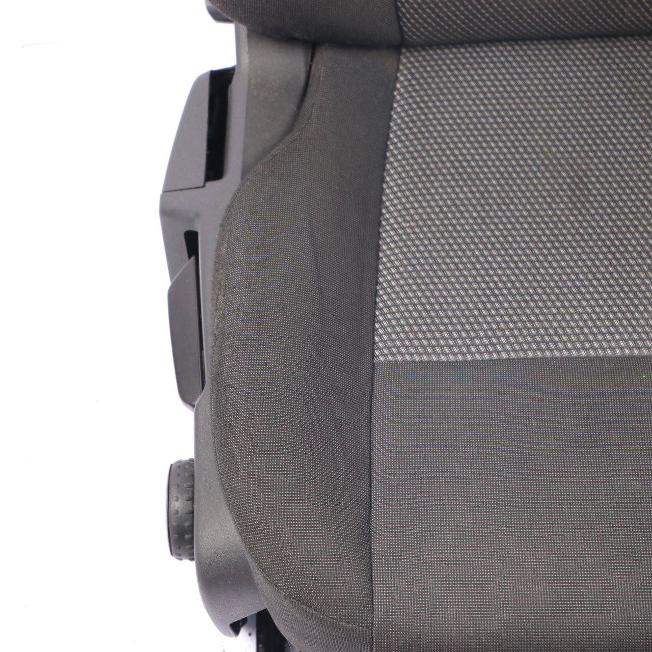 Ford Transit MK8 Front Seat Right O/S Driver's Side Double Seat Cloth Black