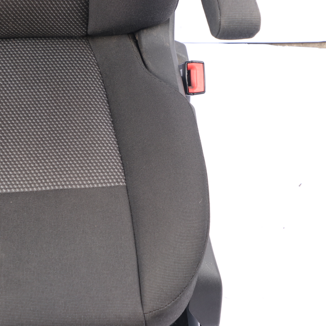 Ford Transit MK8 Front Seat Right O/S Driver's Side Double Seat Cloth Black