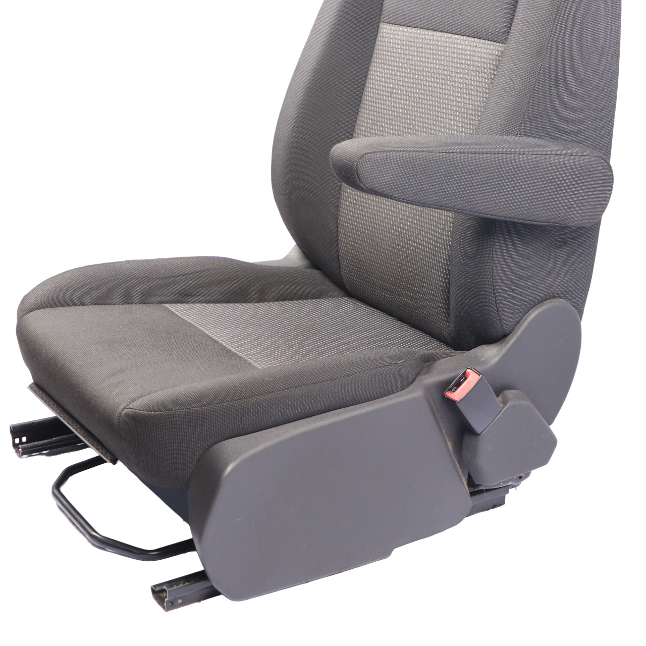 Ford Transit MK8 Front Seat Right O/S Driver's Side Double Seat Cloth Black