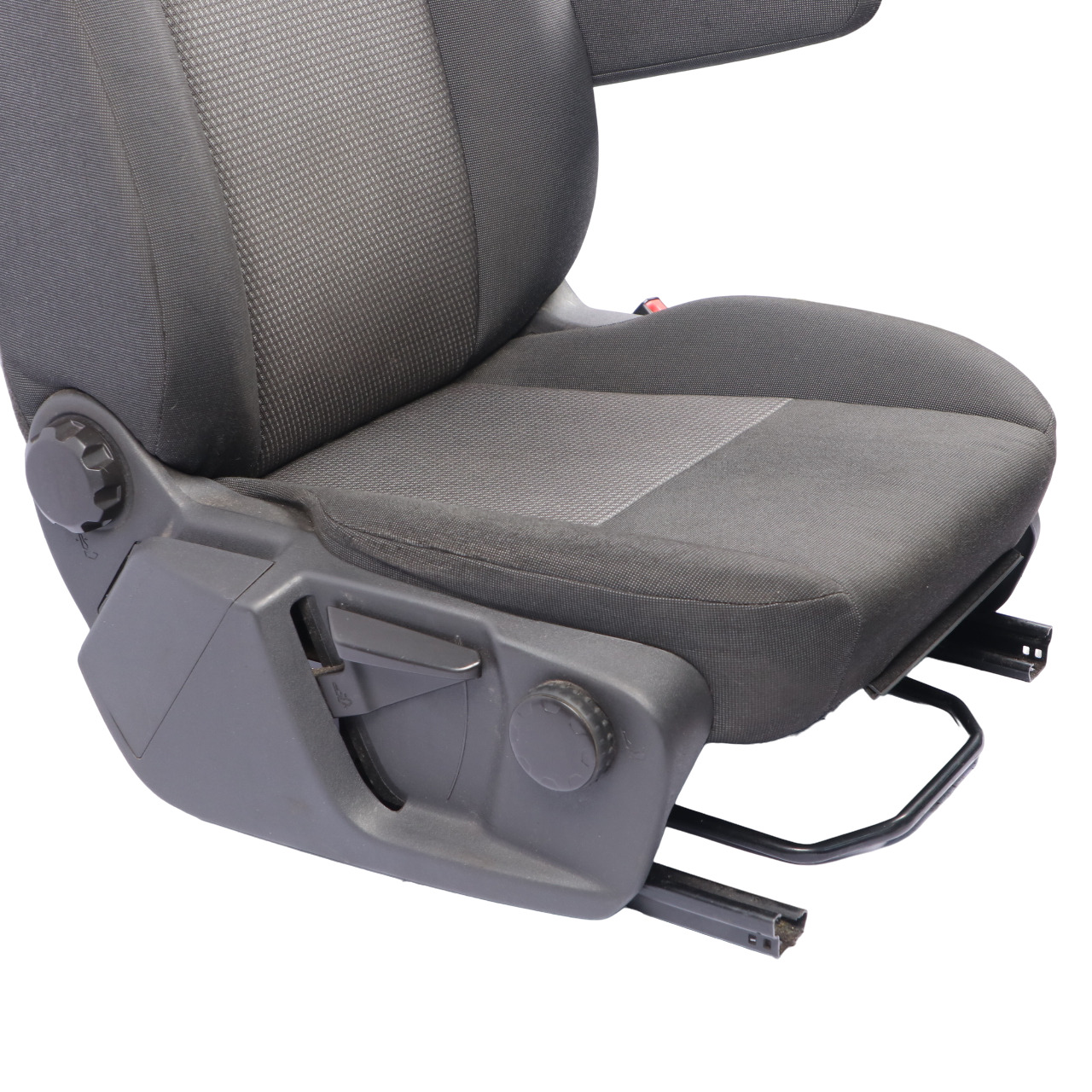 Ford Transit MK8 Front Seat Right O/S Driver's Side Double Seat Cloth Black