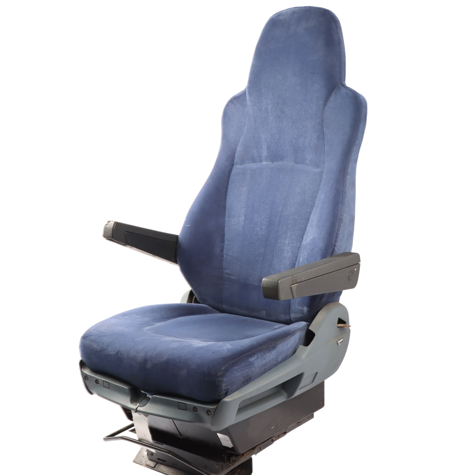 DAF 85CF Front Left Seat N/S Passenger Interior Blue Cloth Fabric