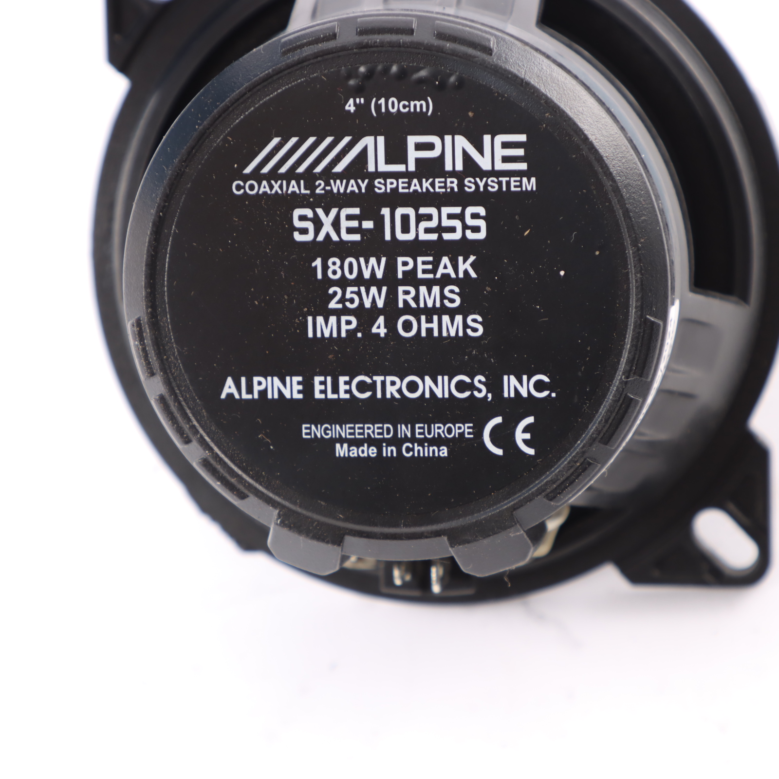 Alpine SXE-1025S 2-Way Car Radio Stereo Audio Speaker Door Shelf Type E