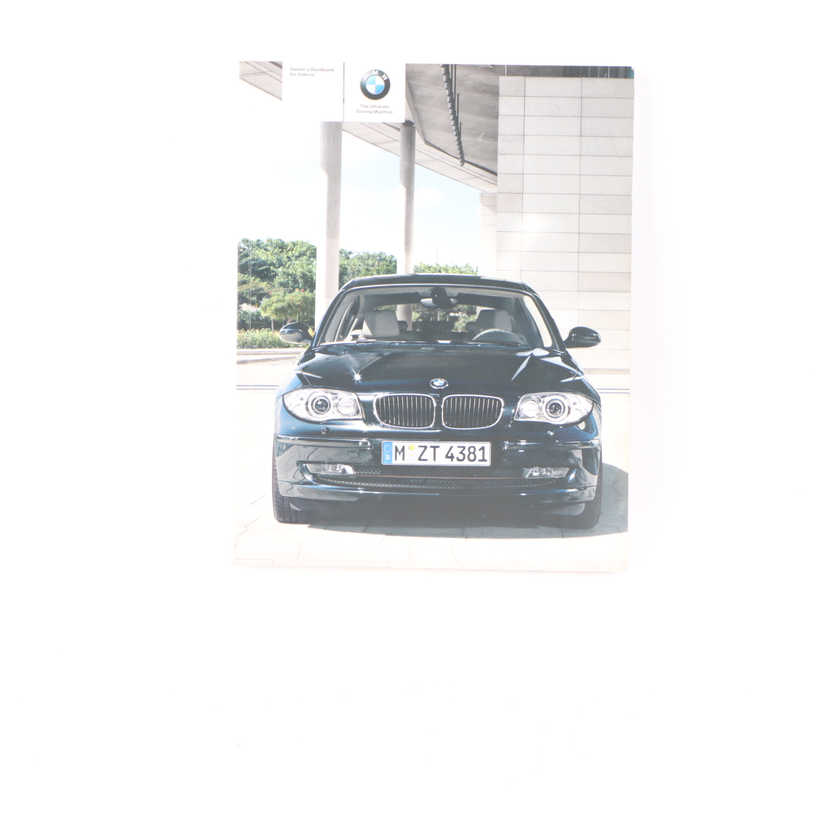 BMW 1 Series 1 E81 E87 LCI Owner's Handbook Manual Pouch Case Wallet