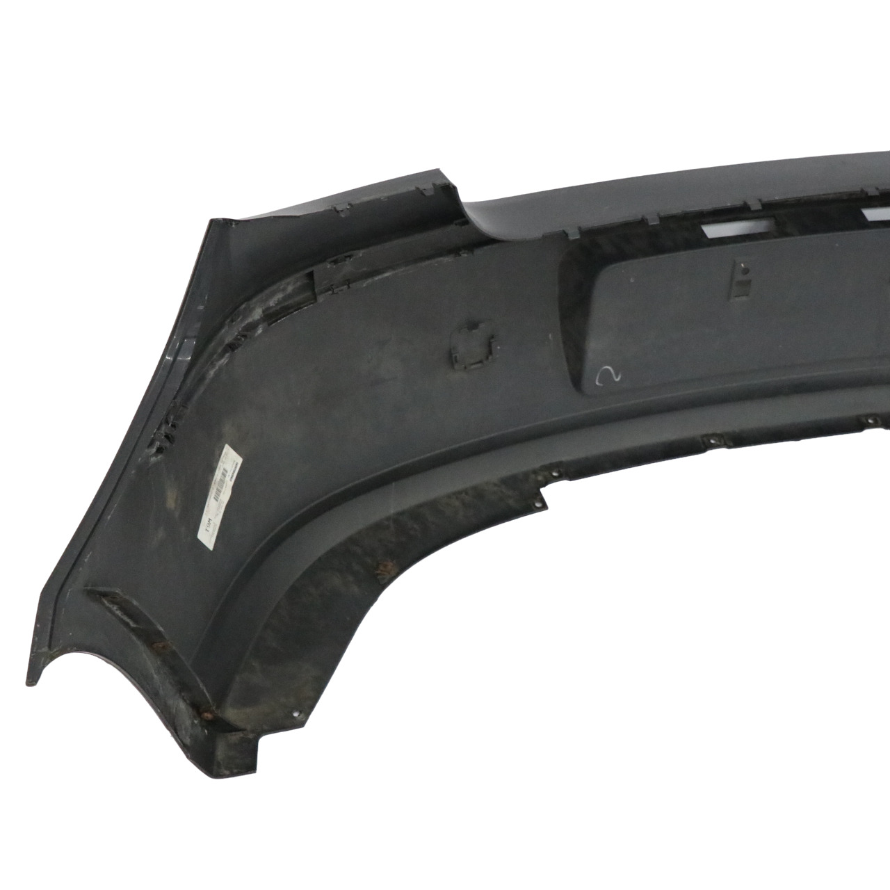 Rear Bumper BMW E81 E87 LCI Trim Panel Black Sapphire Metallic - 475