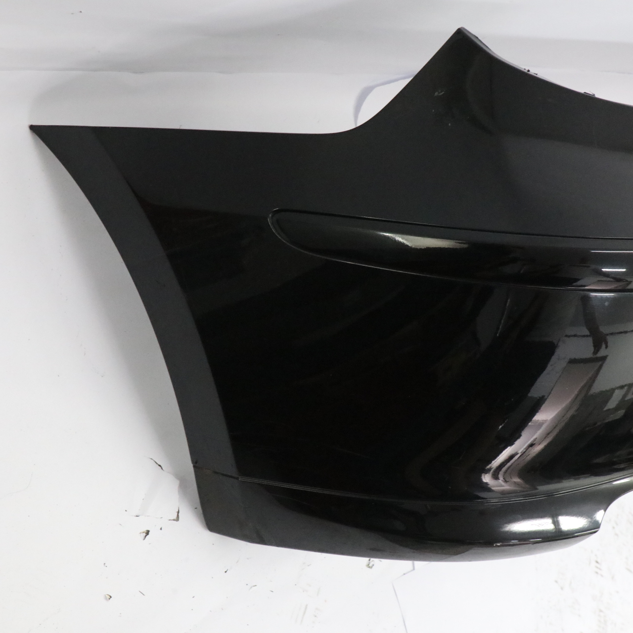 Rear Bumper BMW E81 E87 LCI Trim Panel Black Sapphire Metallic - 475