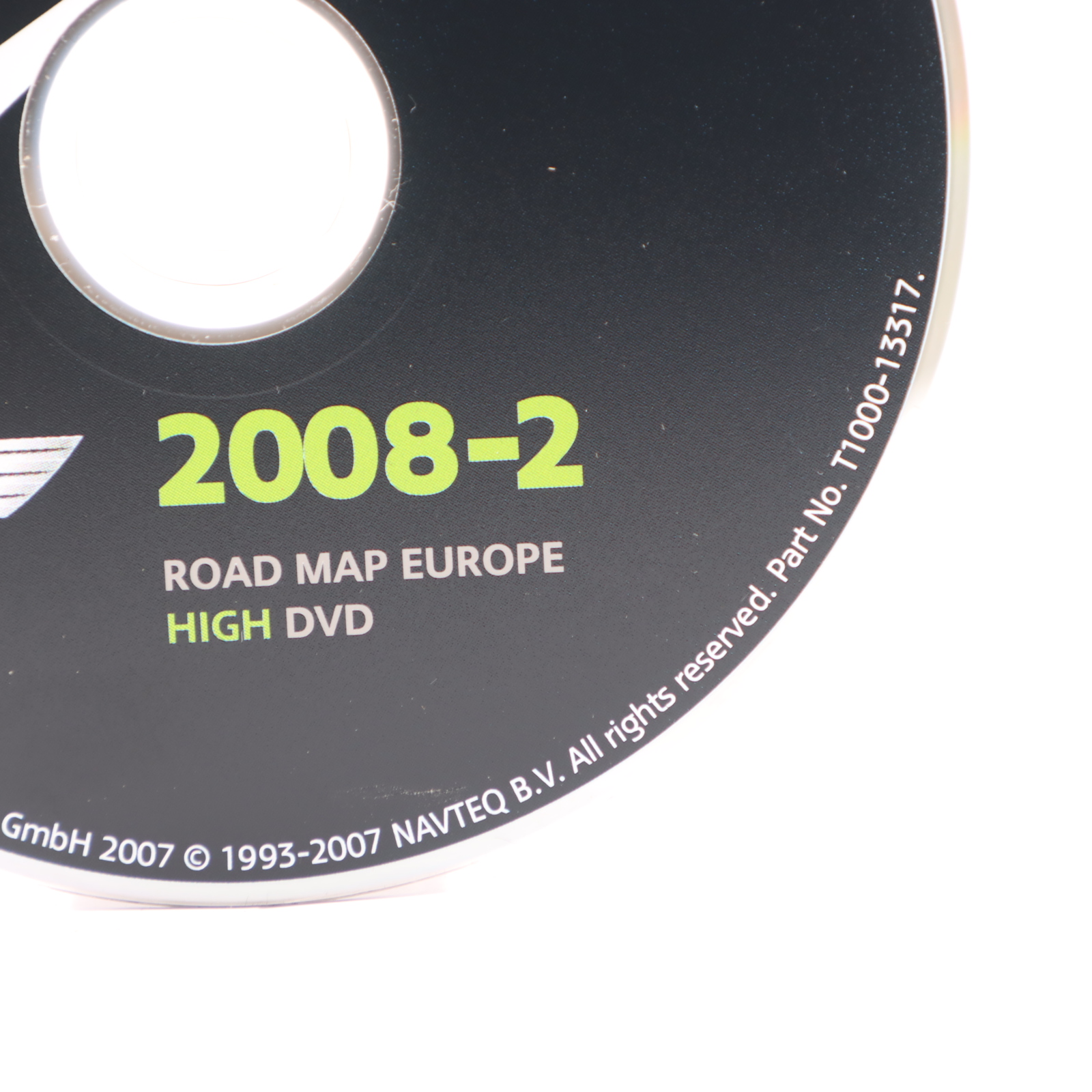 Mini R50 R52 R53 Update DVD Road Map Of Europe High 2008-2 0444933