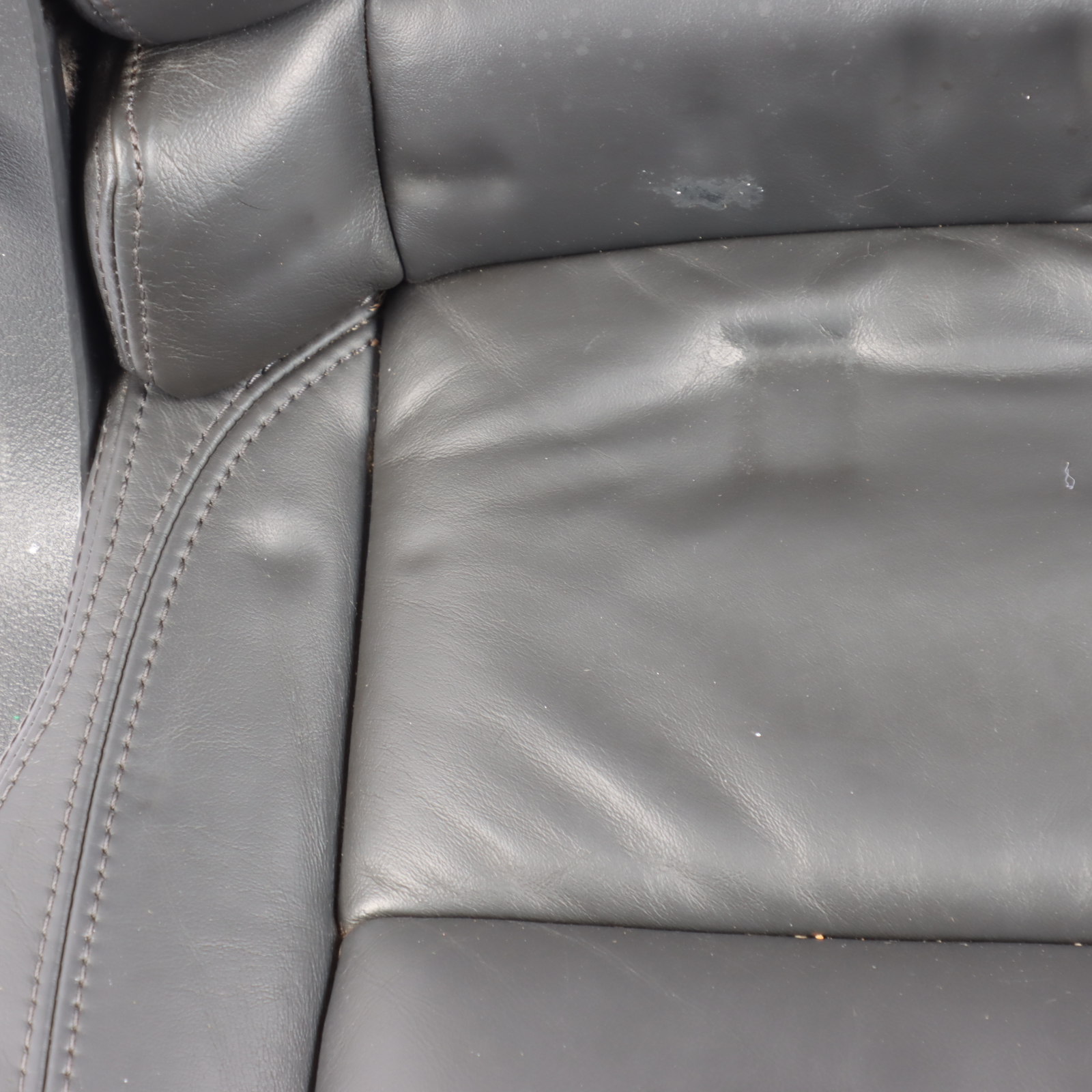 Volkswagen VW Touran 1T 2nd Row Right O/S Interior Seat Imitation Leather Black