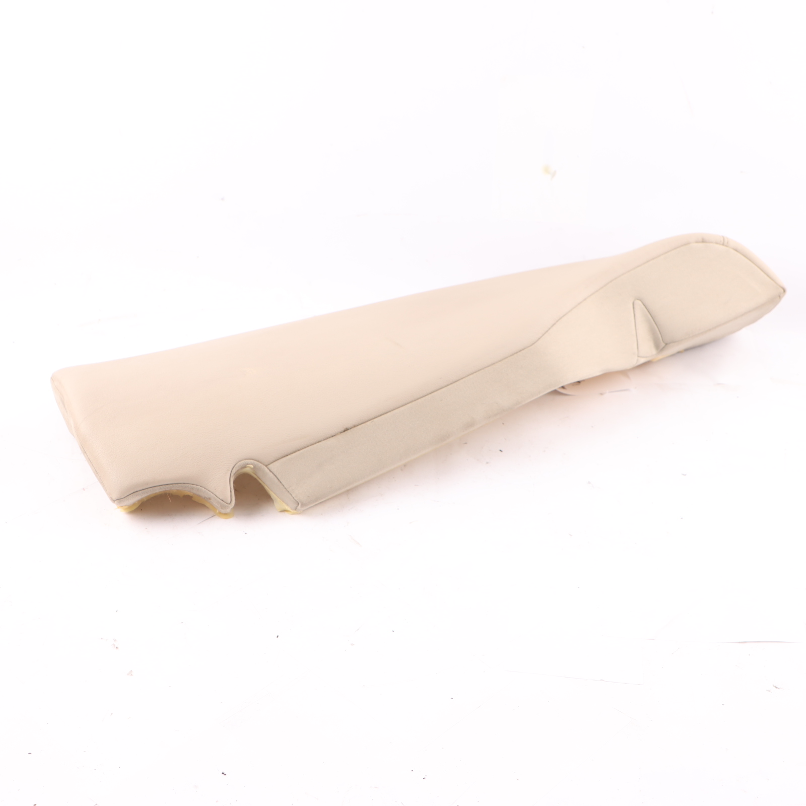 Skoda Octavia II Seat Trim Rear Backrest Lateral Panel Right O/S Leather Beige