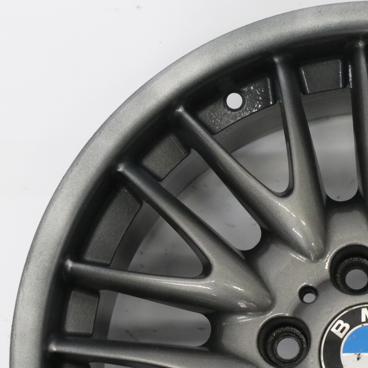 BMW E46 Rear Grey Wheel Alloy Rim V spoke 72 18" 8,5J ET:50 2229155