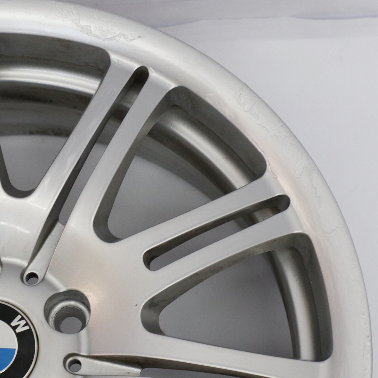 BMW E46 M3 Front Wheel Alloy Rim 19" M Double Spoke 67 8J ET:47 2229650