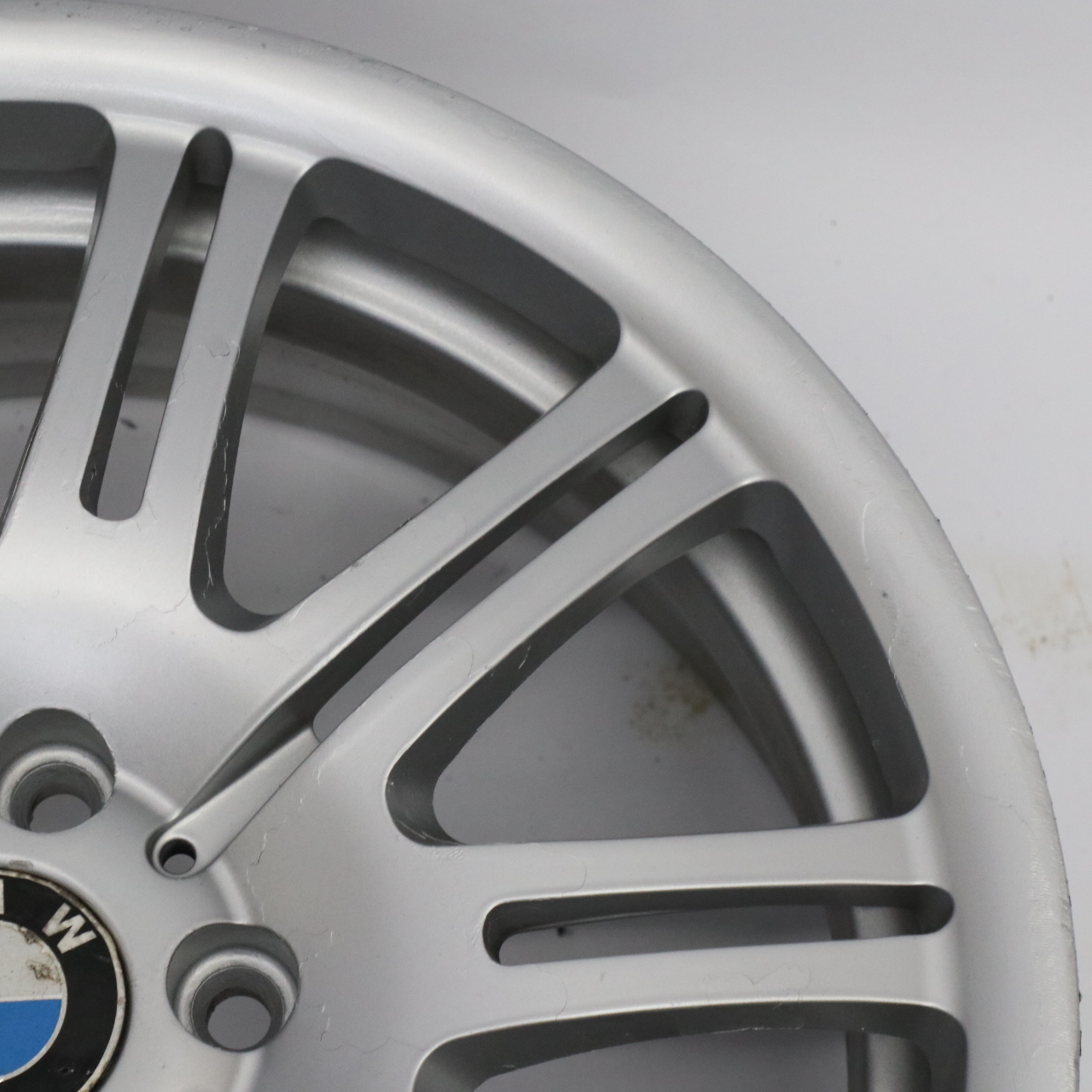 BMW E46 M3 Front Wheel Alloy Rim 19" M Double Spoke 67 8J ET:47 2229650