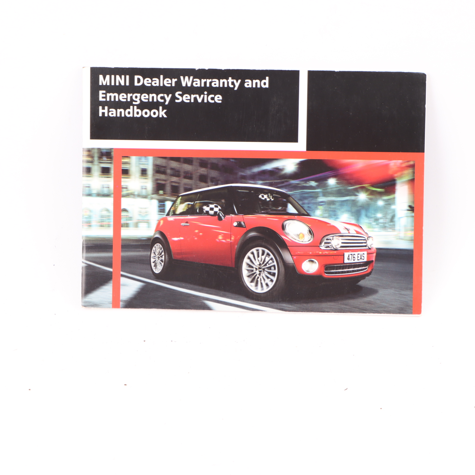 Mini Cooper R56 R57 Service Booklet Owner's Handbook Pouch Case Wallet Set