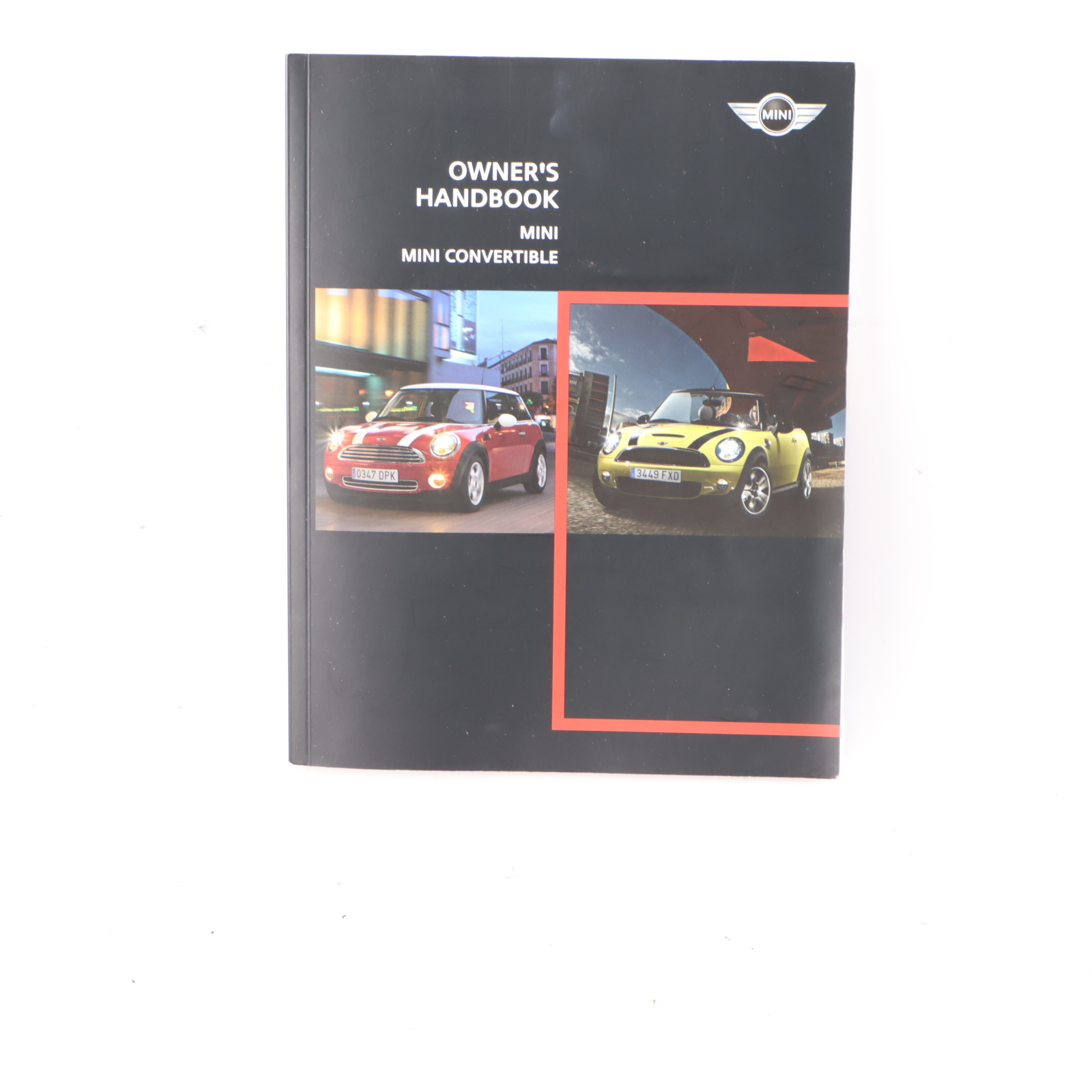 Mini Cooper R56 R57 Service Booklet Owner's Handbook Pouch Case Set