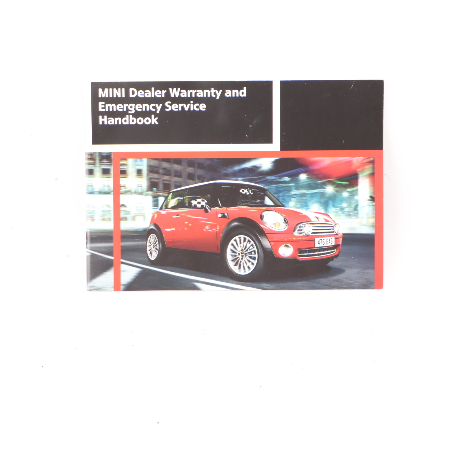 Mini Cooper R56 R57 Service Booklet Owner's Handbook Pouch Case Set