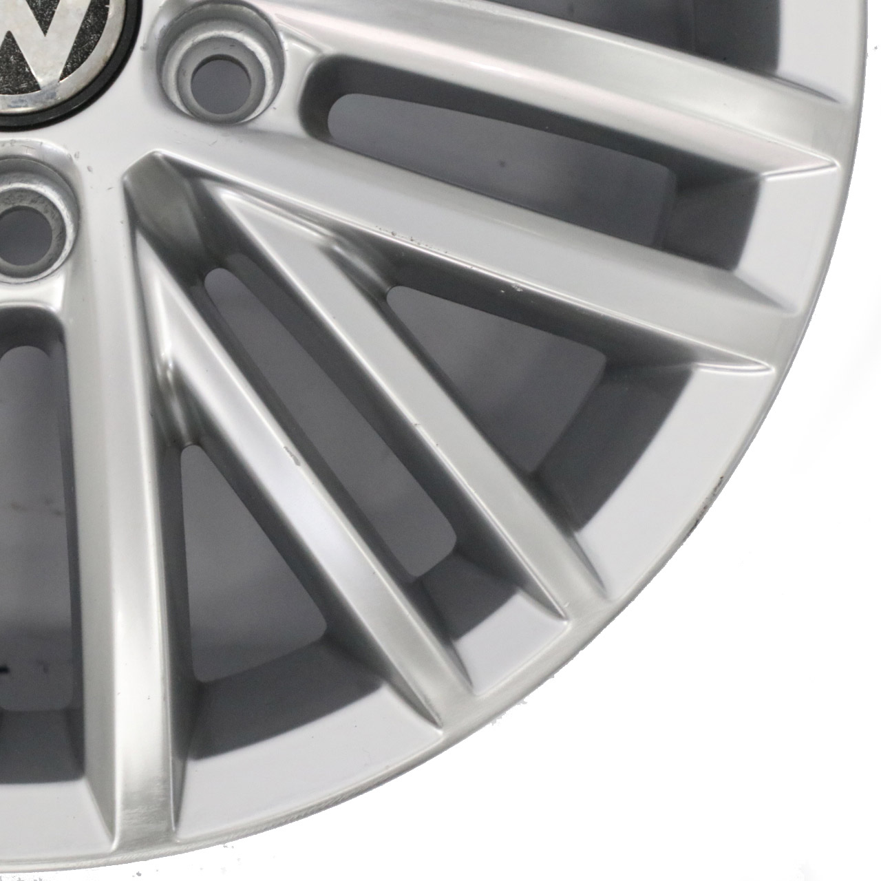 VW Volkswagen Caddy Silver Wheel Alloy Rim 16" 6J ET:50 2K5601025J