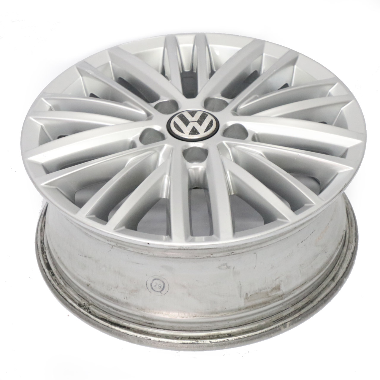 VW Volkswagen Caddy Silver Wheel Alloy Rim 16" 6J ET:50 2K5601025J