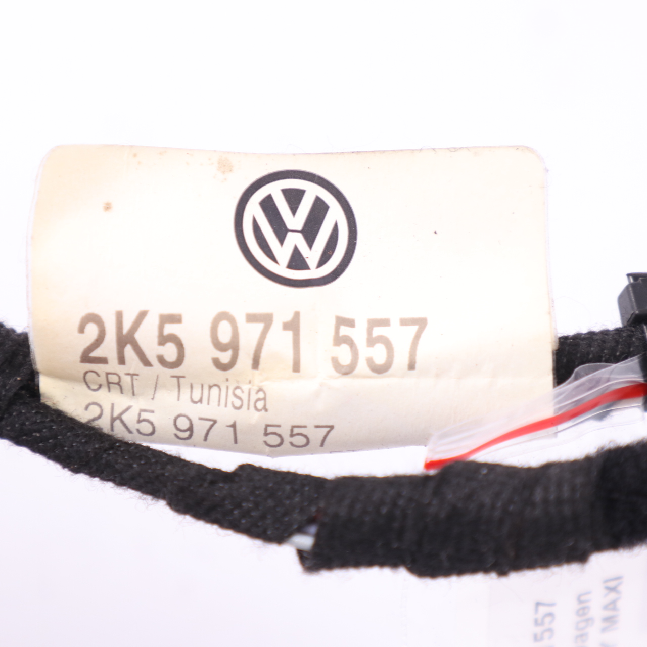 Volkswagen Caddy Maxi Front Door Right O/S Electrical Wiring Harness 2K5971557