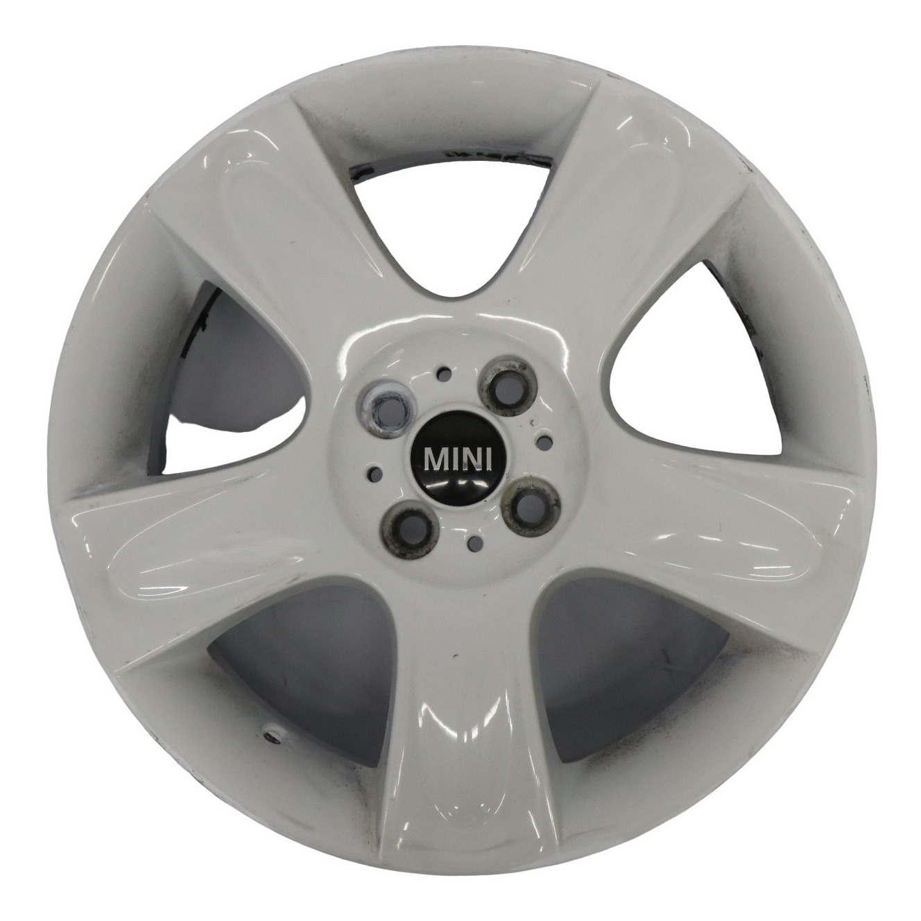 Mini R50 R52 R53 White Wheel Light Alloy Rim 17" 7J ET:47 5-Star 91 6764099