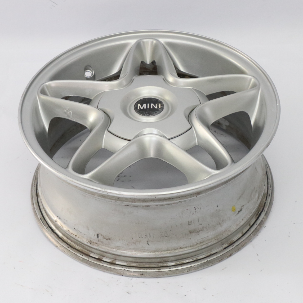 Mini Cooper One R50 R55 R56 Silver Wheel Alloy Rim 16" 6,5J ET:48 S-Winder 102