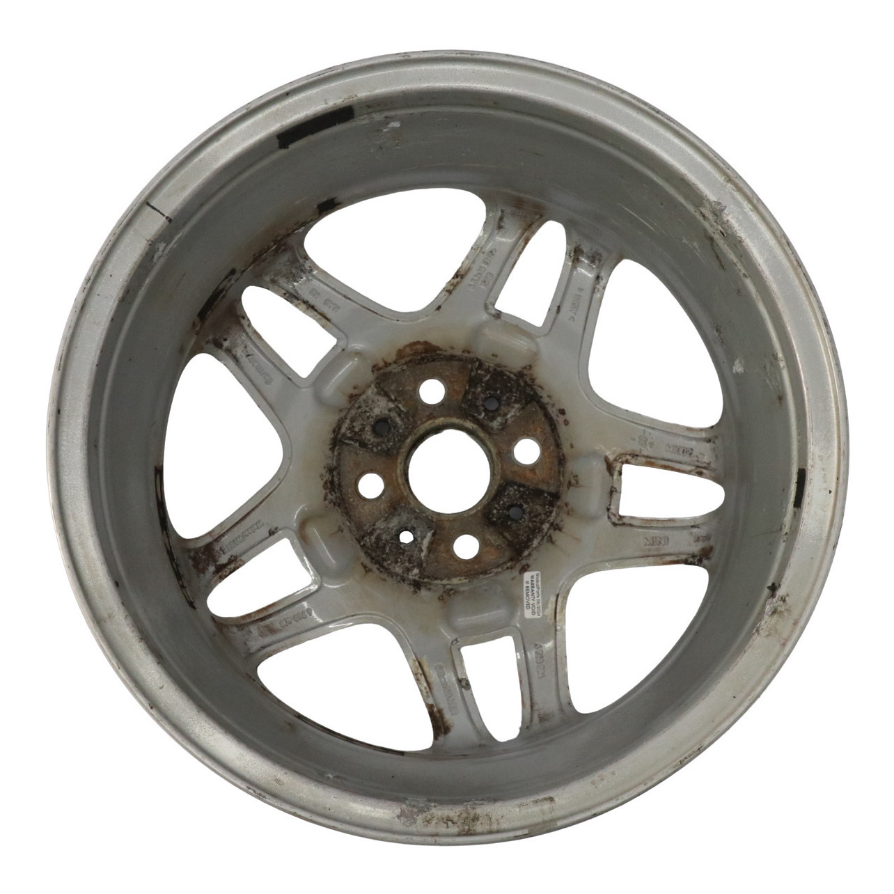 Mini Cooper One R50 R55 R56 Silver Wheel Alloy Rim 16" 6,5J ET:48 S-Winder 102