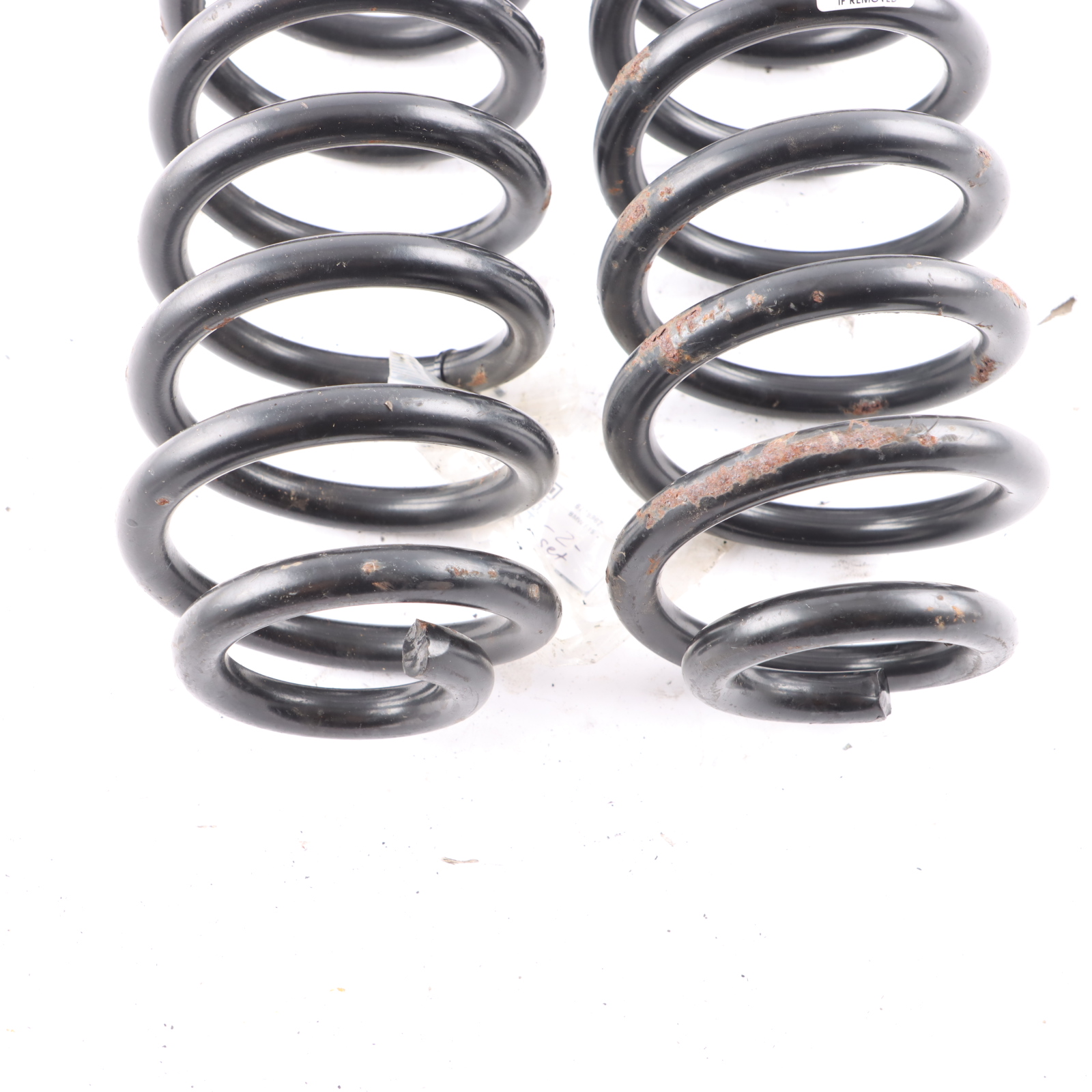 BMW X5 F15 Rear Left Right N/O/S Barrel Spring Suspension Coil Set 6779867