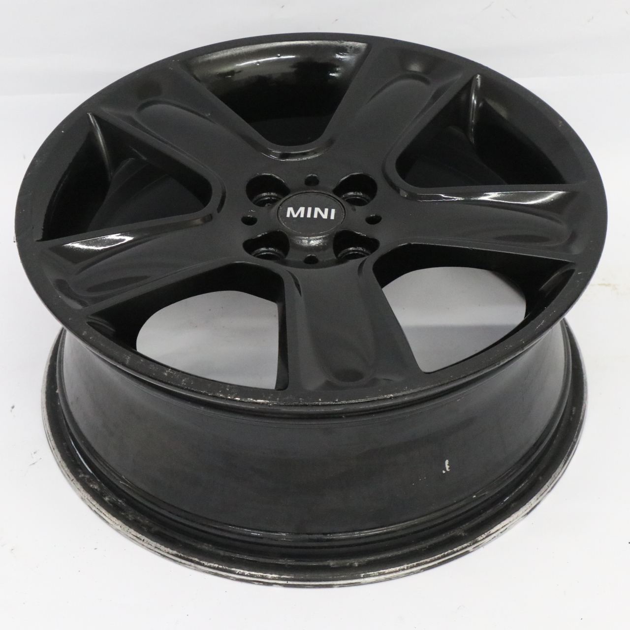 Mini Cooper One R55 R56 R57 Wheel Alloy Rim 17" 7J ET:48 Black Star Bullet 111