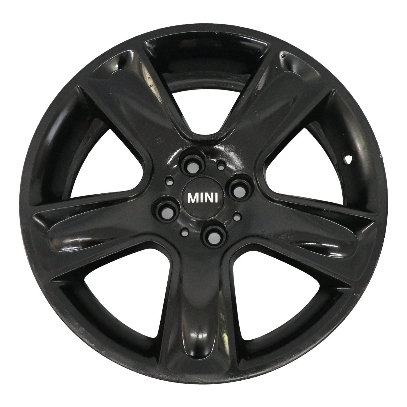 Mini Cooper One R55 R56 R57 Wheel Alloy Rim 17" 7J ET:48 Black Star Bullet 111