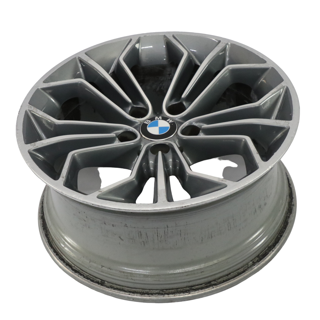 Wheel Rim BMW X1 E84 Alloy Ferricgrey 18" Honeycomb Styling 323 8J ET:30 6789147