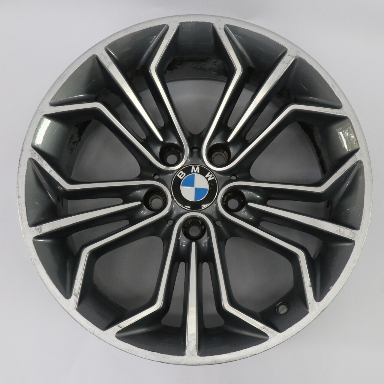 Wheel Rim BMW X1 E84 Alloy Ferricgrey 18" Honeycomb Styling 323 8J ET:30 6789147