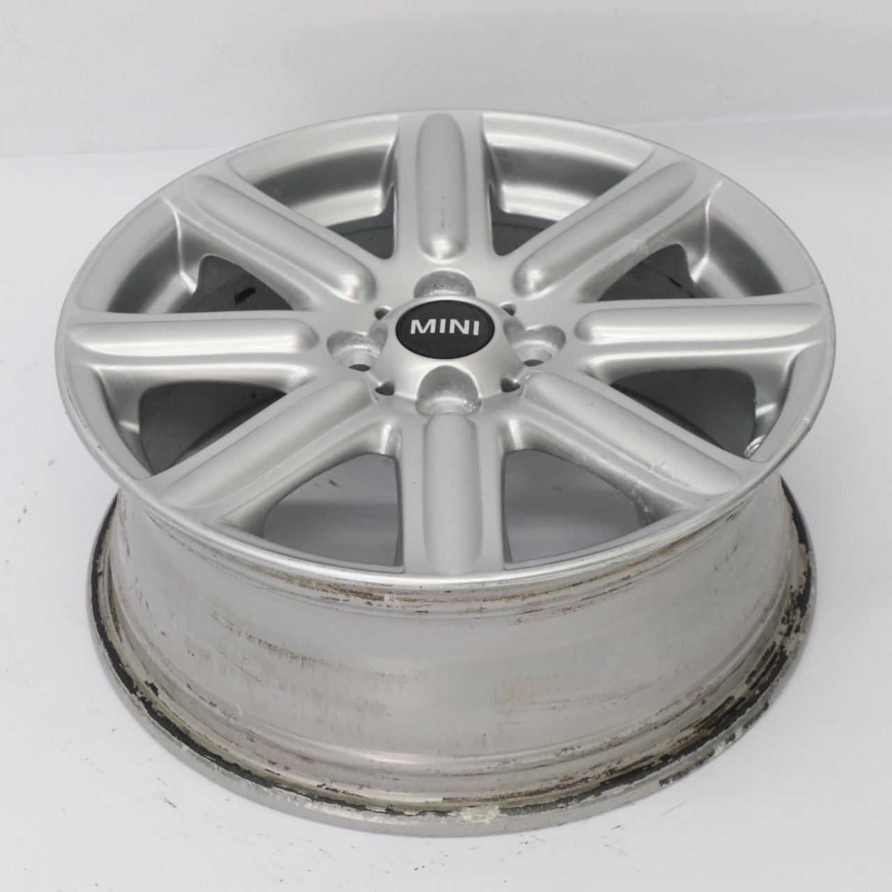 Mini Cooper R55 R56 Silver Wheel Alloy Rim 16" 6,5J ET:48 Rib Spoke 115 6791941