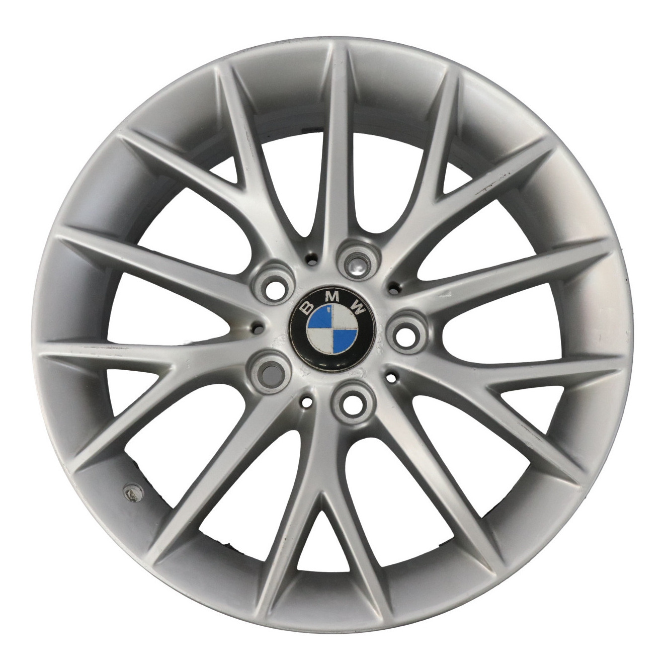 BMW F20 F21 F22 F23 Silver Wheel Alloy Rim 17" 7J ET:40 Y-Spoke 380 6796205