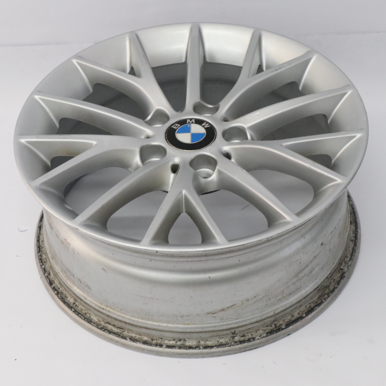 BMW F20 F21 F22 F23 Silver Wheel Alloy Rim 17" 7J ET:40 Y-Spoke 380 6796205