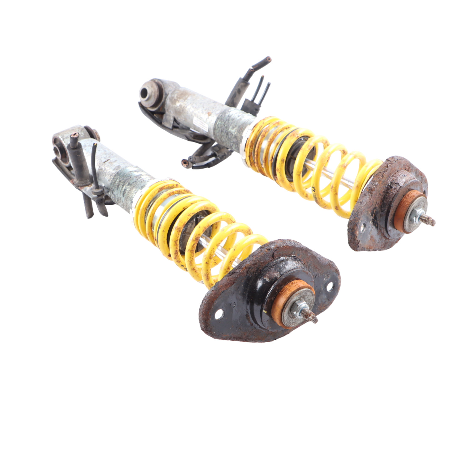 Mini R56 Cooper S N14 Rear Left Right N/O/S Spring Shock Absorber Set 6853965