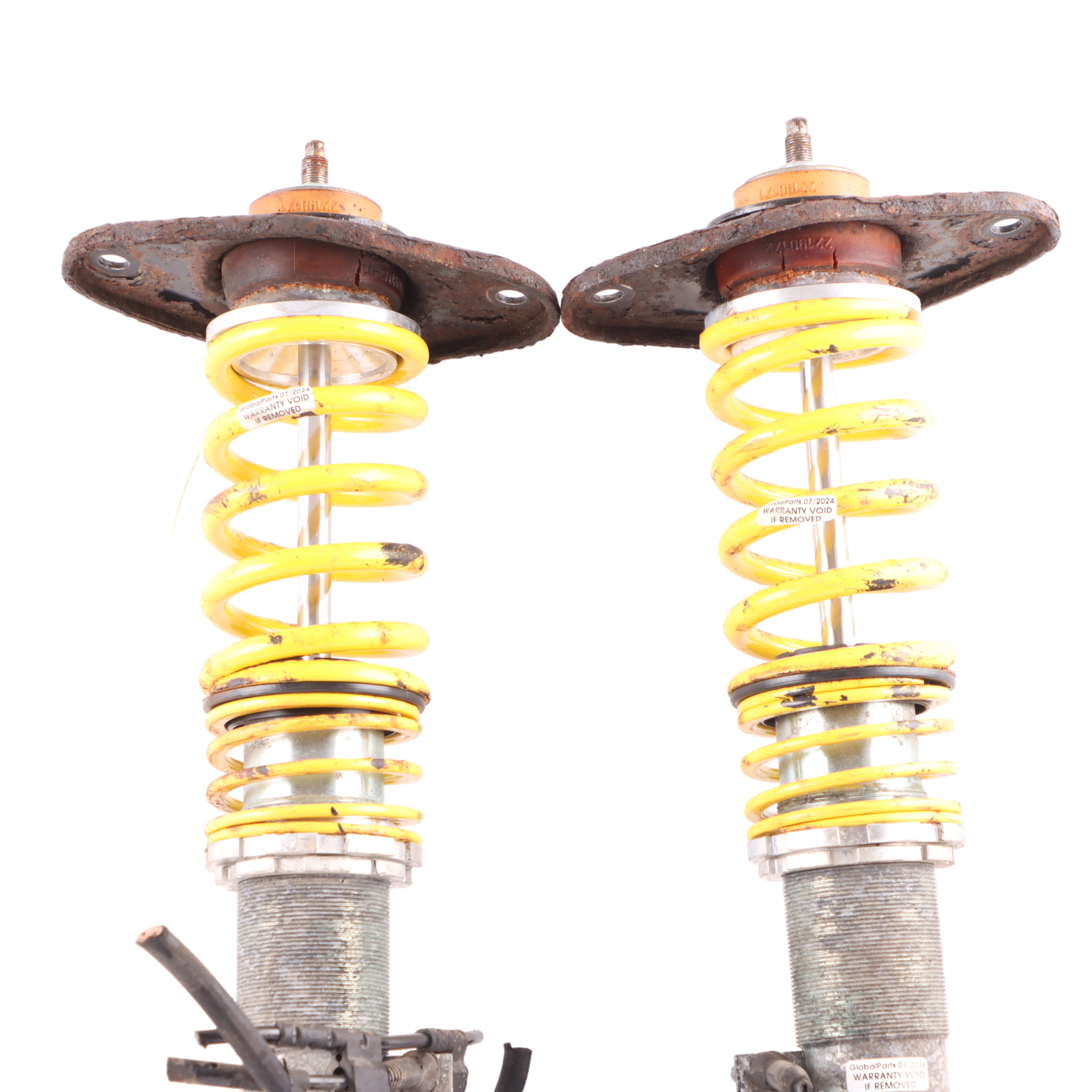 Mini R56 Cooper S N14 Rear Left Right N/O/S Spring Shock Absorber Set 6853965