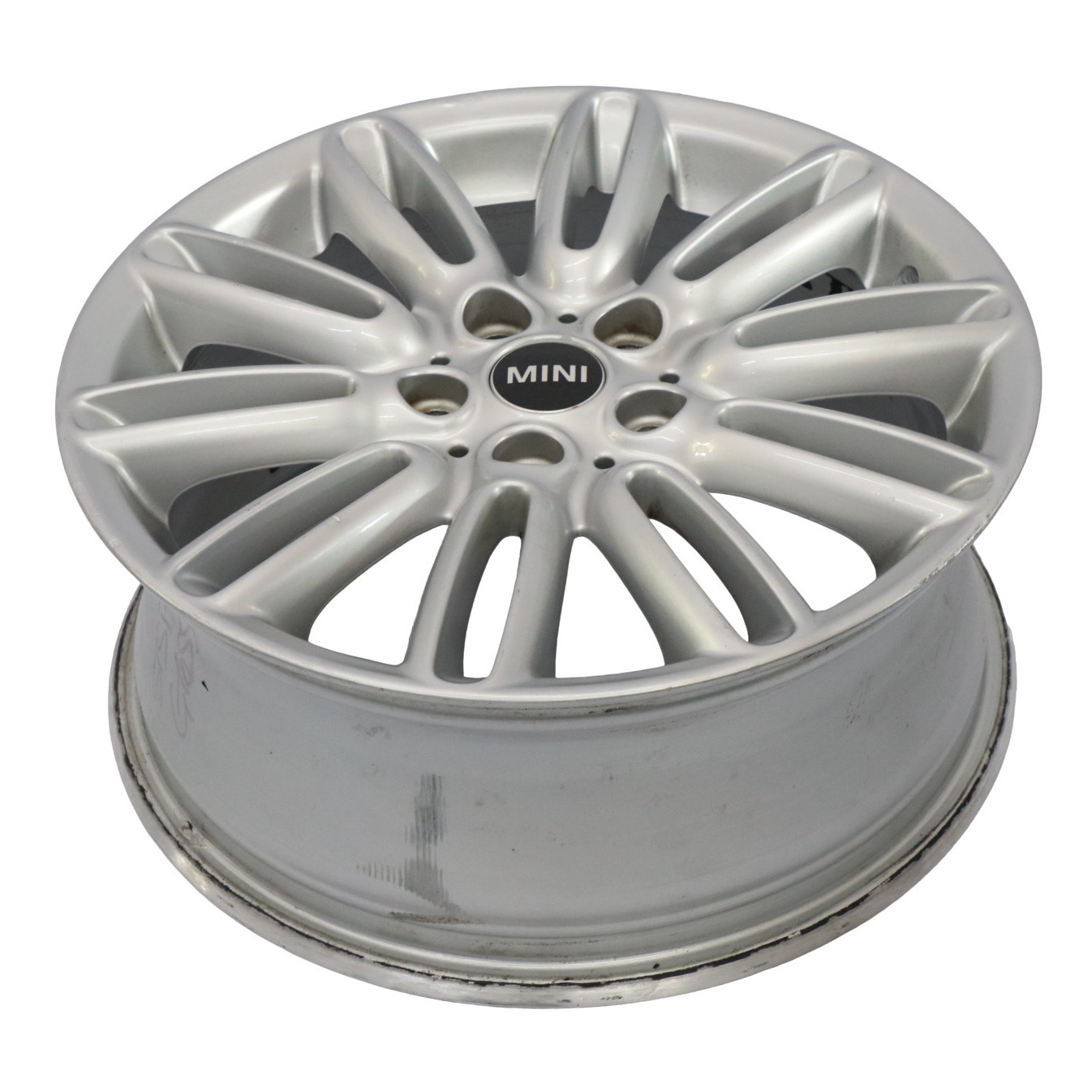 Mini F55 F56 Silver Wheel Alloy Rim 17" 7J ET:54 Tentacle Spoke 500 6856099