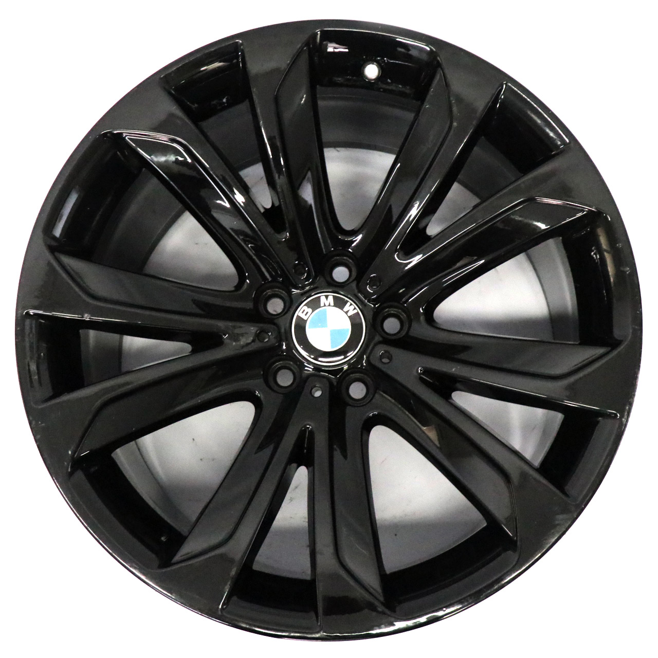 BMW F15 F16 Black Wheel Alloy Rim 20" 11J ET:37 Star Spoke 491 6858528