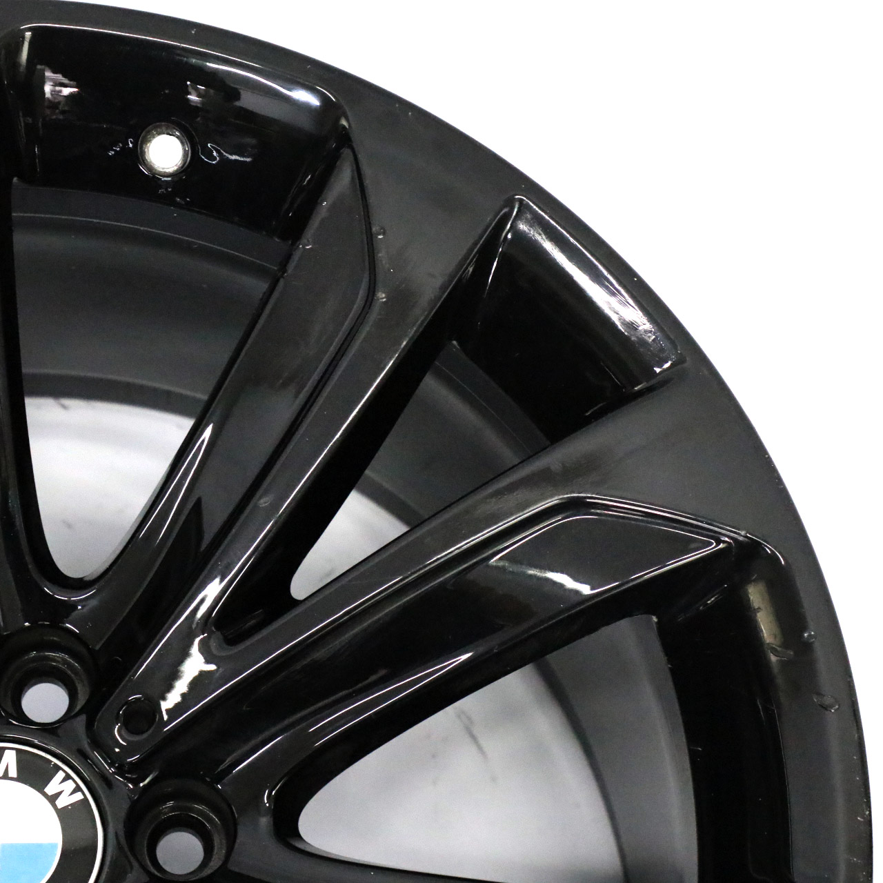 BMW F15 F16 Black Wheel Alloy Rim 20" 11J ET:37 Star Spoke 491 6858528