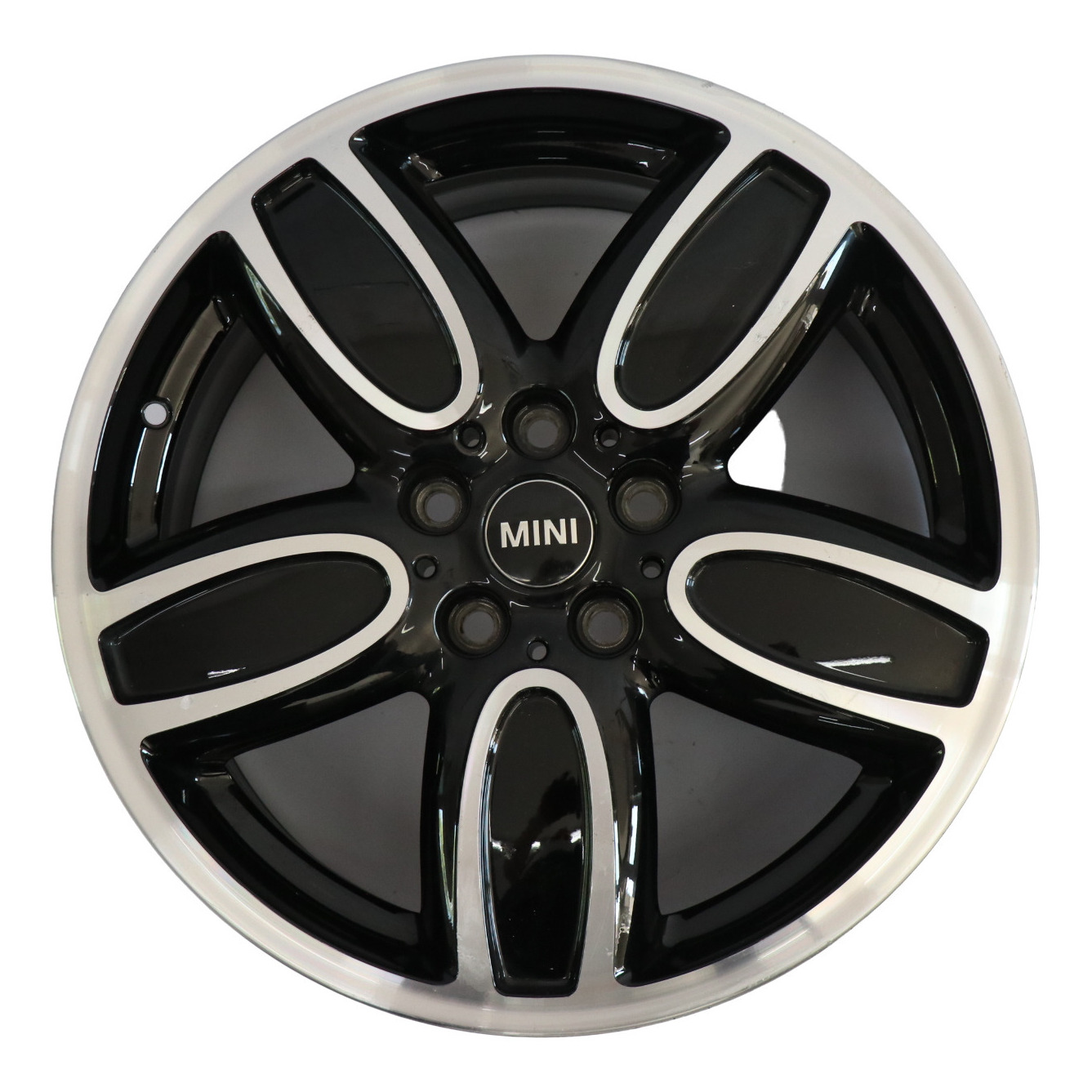 Mini F55 F56 F57 Black Wheel Alloy Rim 18" 8J ET:57 Cup Spoke 2-Tone 6858900